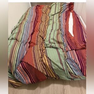 Striped Multicolor Duvet Cover